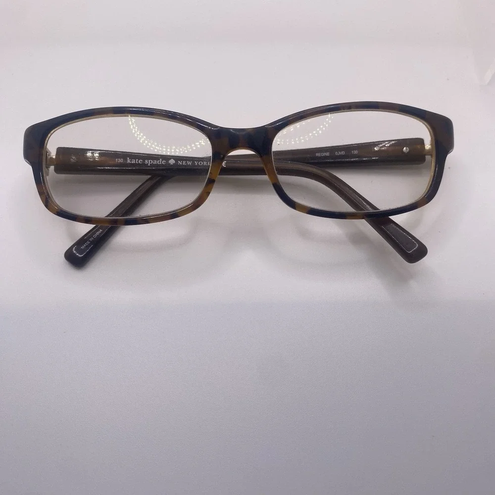 Kate Spade Eyeglasses FRAMES ONLY Regine 0JMD 130 Brown Tortoise 597